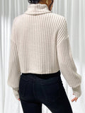  | SHEIN Essnce Turtleneck Drop Shoulder Tee | Sweater | Shein | OneHub