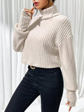  | SHEIN Essnce Turtleneck Drop Shoulder Tee | Sweater | Shein | OneHub