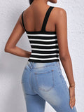  | SHEIN Frenchy Striped Print Halter Top | Skirt | Shein | OneHub