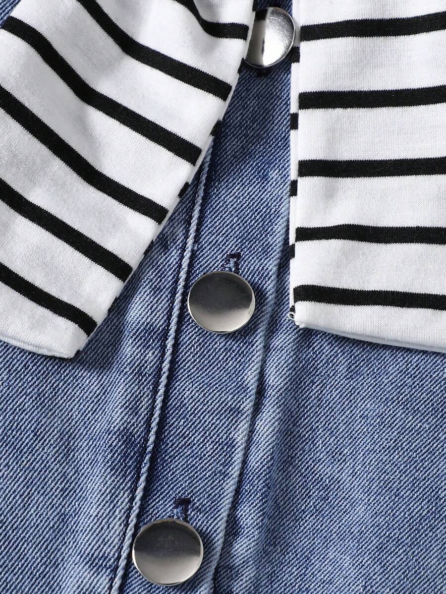  | SHEIN Genkimix Kids Fashionable Loose-Fit All-In-One Shorts For Baby Boys, Casual Style | Dress | Shein | OneHub