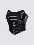  | SHEIN ICON Solid Patent Tube Top | Top | Shein | OneHub