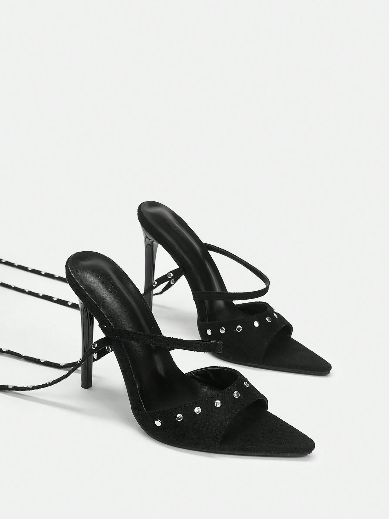  | SHEIN ICON Studded Strappy Stiletto High Heel Sandals With Open Toe | Sandal | Shein | OneHub
