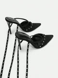  | SHEIN ICON Studded Strappy Stiletto High Heel Sandals With Open Toe | Sandal | Shein | OneHub