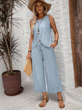  | SHEIN JORESS Women Shirt + Wide-Leg Pants Set,  Casual Commute | Dress | OneHub | OneHub