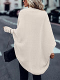 SHEIN LUNE Batwing Sleeve Duster Cardigan Fall Winter Cloth For Women