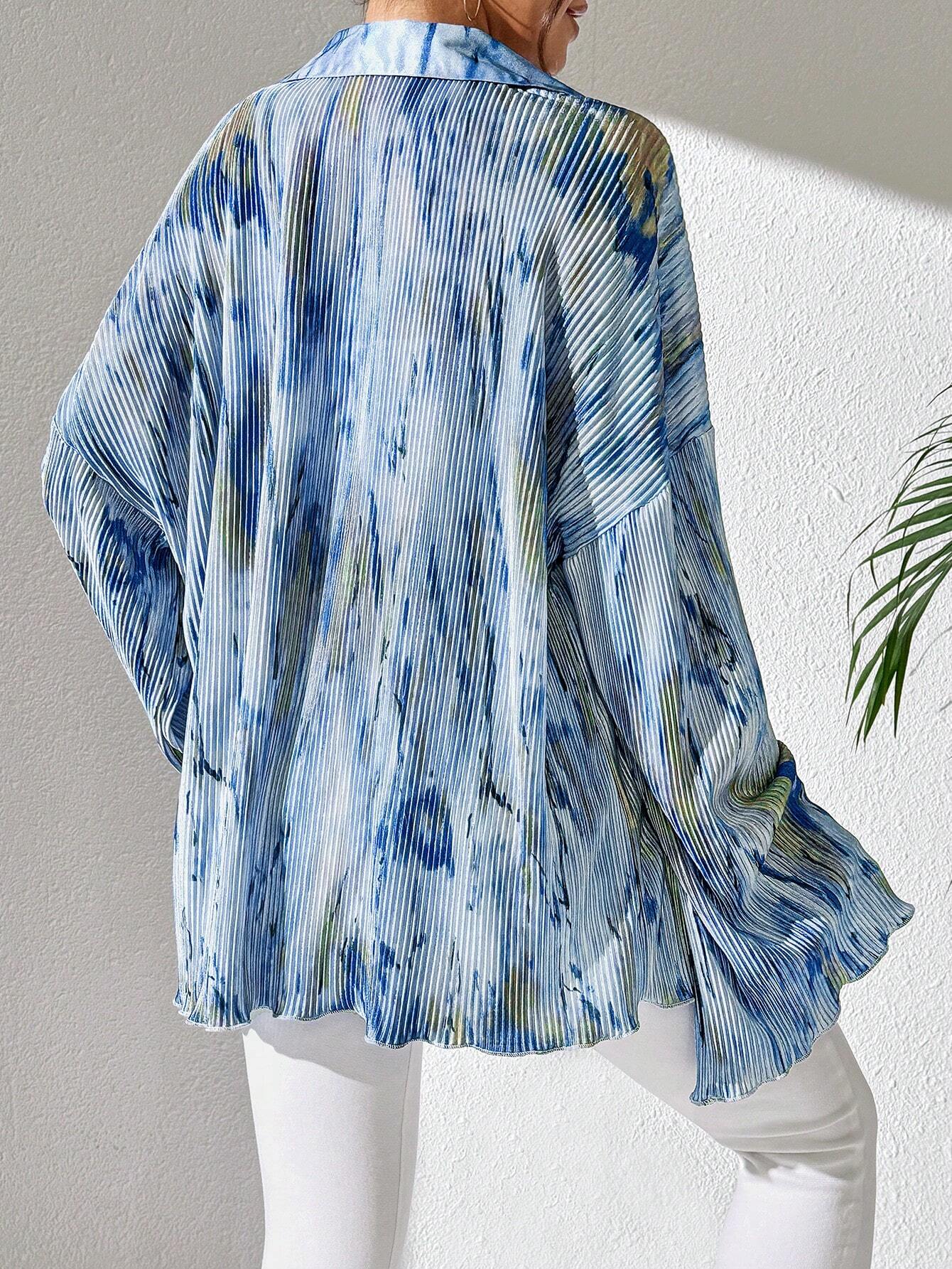  | SHEIN LUNE Women's Random Floral Print Bell Sleeve Blouse, Spring Autumn Women Shirt,Long Sleeve Tops | Blouse | Shein | OneHub