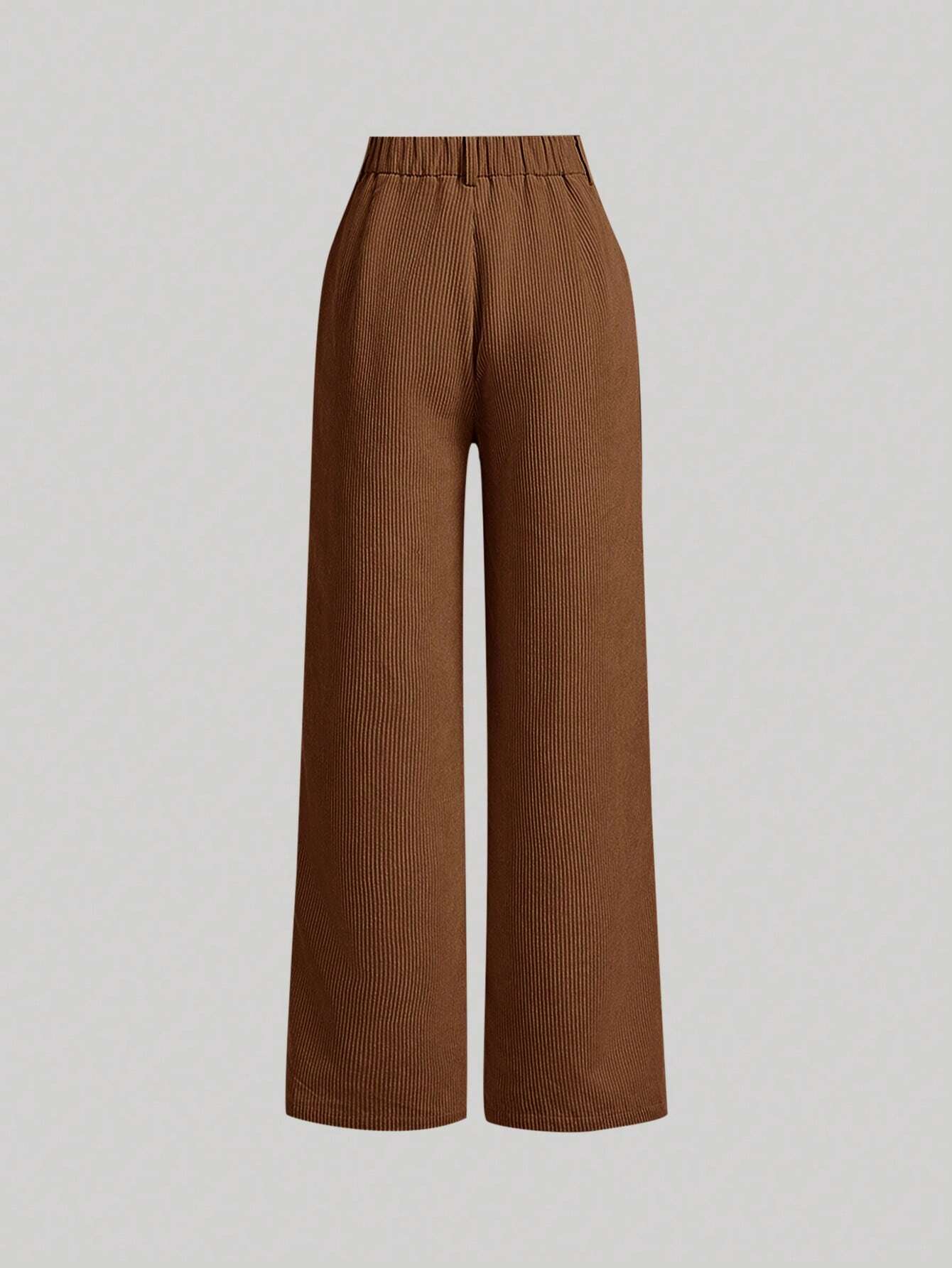  | SHEIN MOD Camel-Color Front Button Vest And Trousers | Top and Pant Set | Shein | OneHub