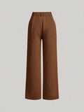  | SHEIN MOD Camel-Color Front Button Vest And Trousers | Top and Pant Set | Shein | OneHub