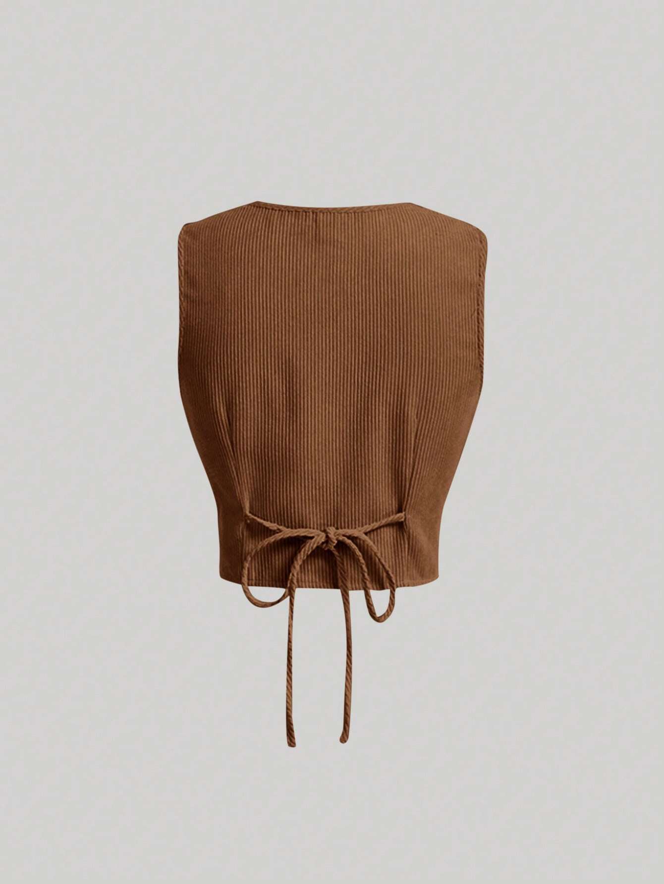  | SHEIN MOD Camel-Color Front Button Vest And Trousers | Top and Pant Set | Shein | OneHub
