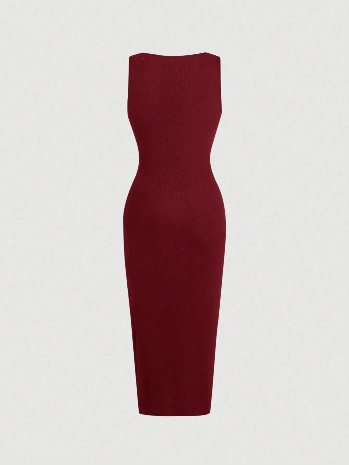  | SHEIN MOD Ladies' Square Neckline Pleated Bodycon Dress | Dress | Shein | OneHub