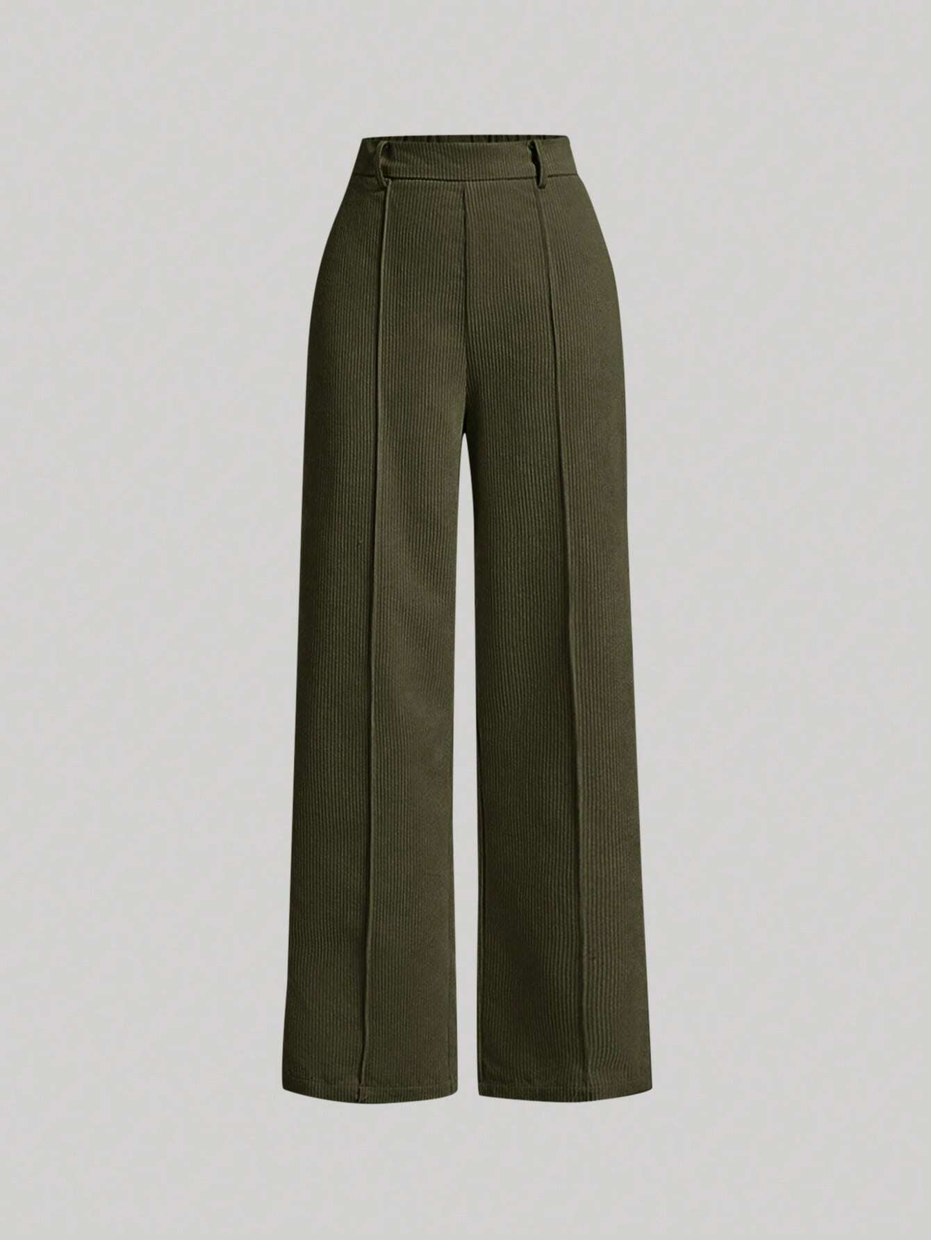  | SHEIN MOD Olive Green Single-Breasted Vest And Long Pants | Top and Pant Set | Shein | OneHub