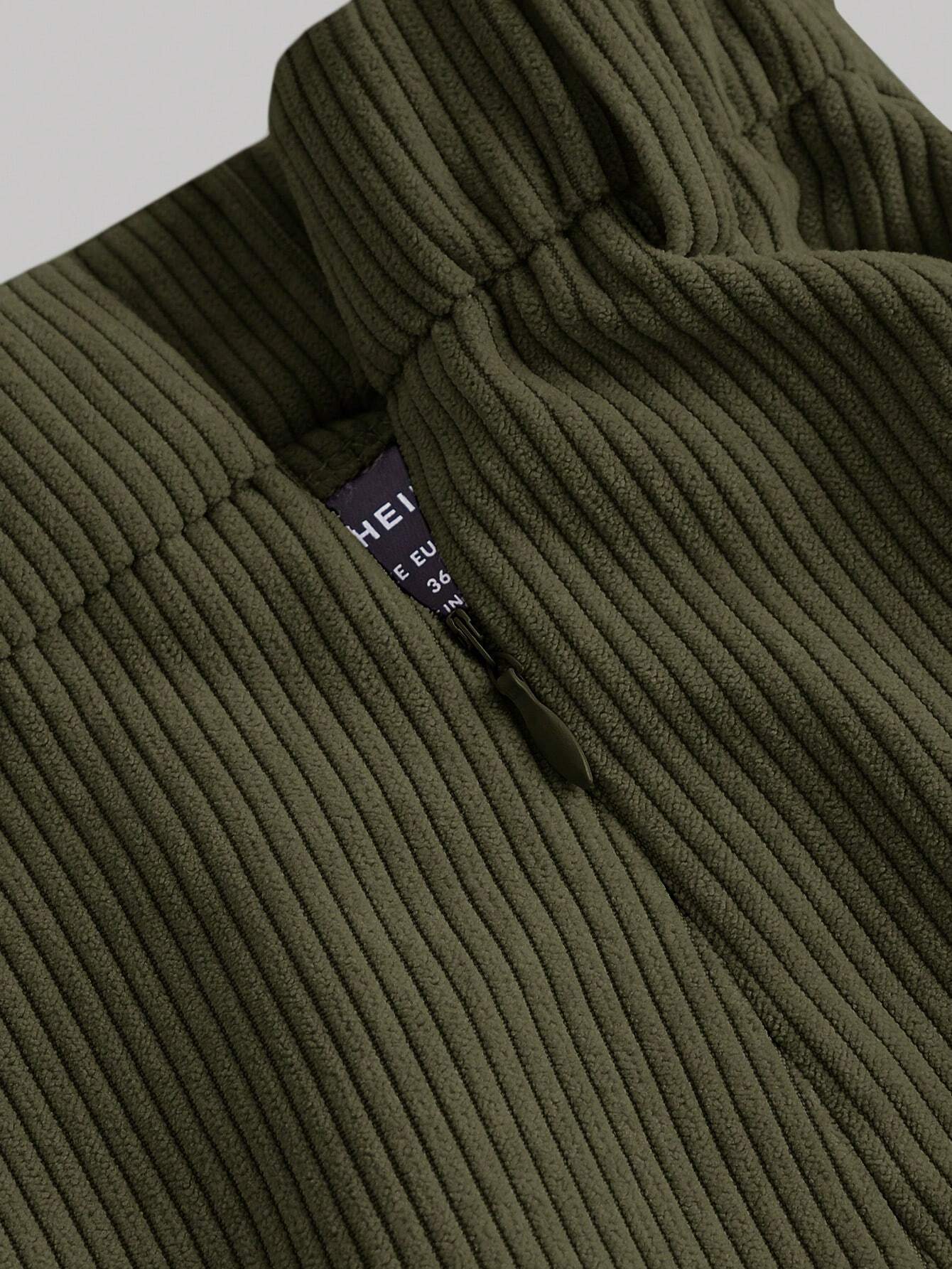  | SHEIN MOD Olive Green Single-Breasted Vest And Long Pants | Top and Pant Set | Shein | OneHub