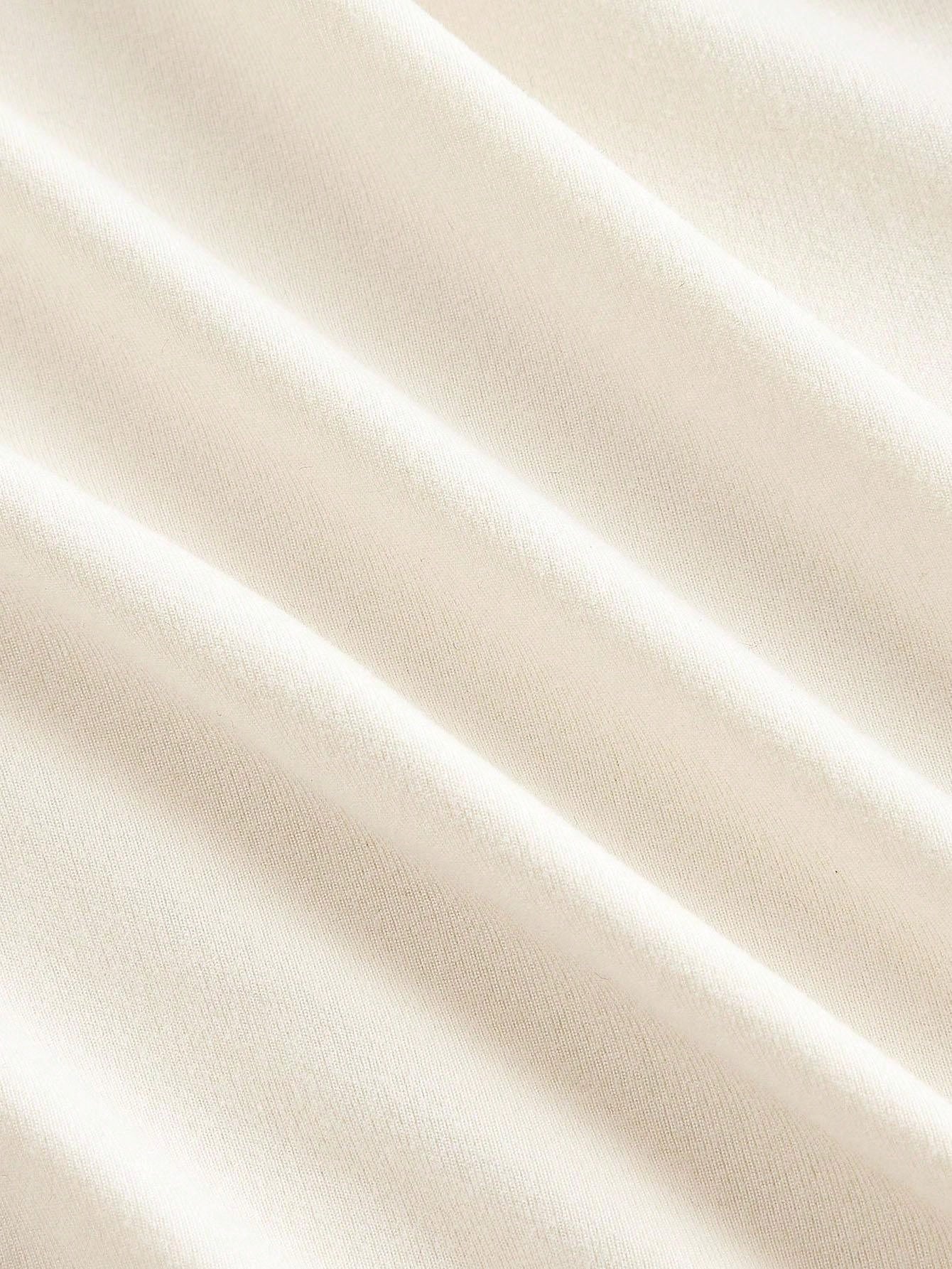 SHEIN MOD Women's Casual Versatile Scoop Neck Flare Sleeve Apricot T-Shirt,Fall & Winter For Women ,Back To School,Country Concert,Homecoming,Business Casual Woman,Works For Women,Boho,Teacher, Ruched Top, Long Sleeve Top, Cowl Neck Top,Fall Tops