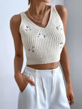  | SHEIN MOOSTA Floral Embroidery Cardigan & Knit Top | Sweater | Shein | OneHub