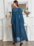  | SHEIN Modely Batwing Sleeve Coat & One Shoulder Ruched Dress | Dress | Shein | OneHub