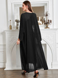  | SHEIN Modely Batwing Sleeve Coat & One Shoulder Ruched Dress | Dress | Shein | OneHub