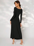  | SHEIN Modely Solid Ruched Side Dress | Dress | Shein | OneHub