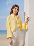  | SHEIN Mulvari Solid Drop Shoulder Shirt | Blouse | Shein | OneHub