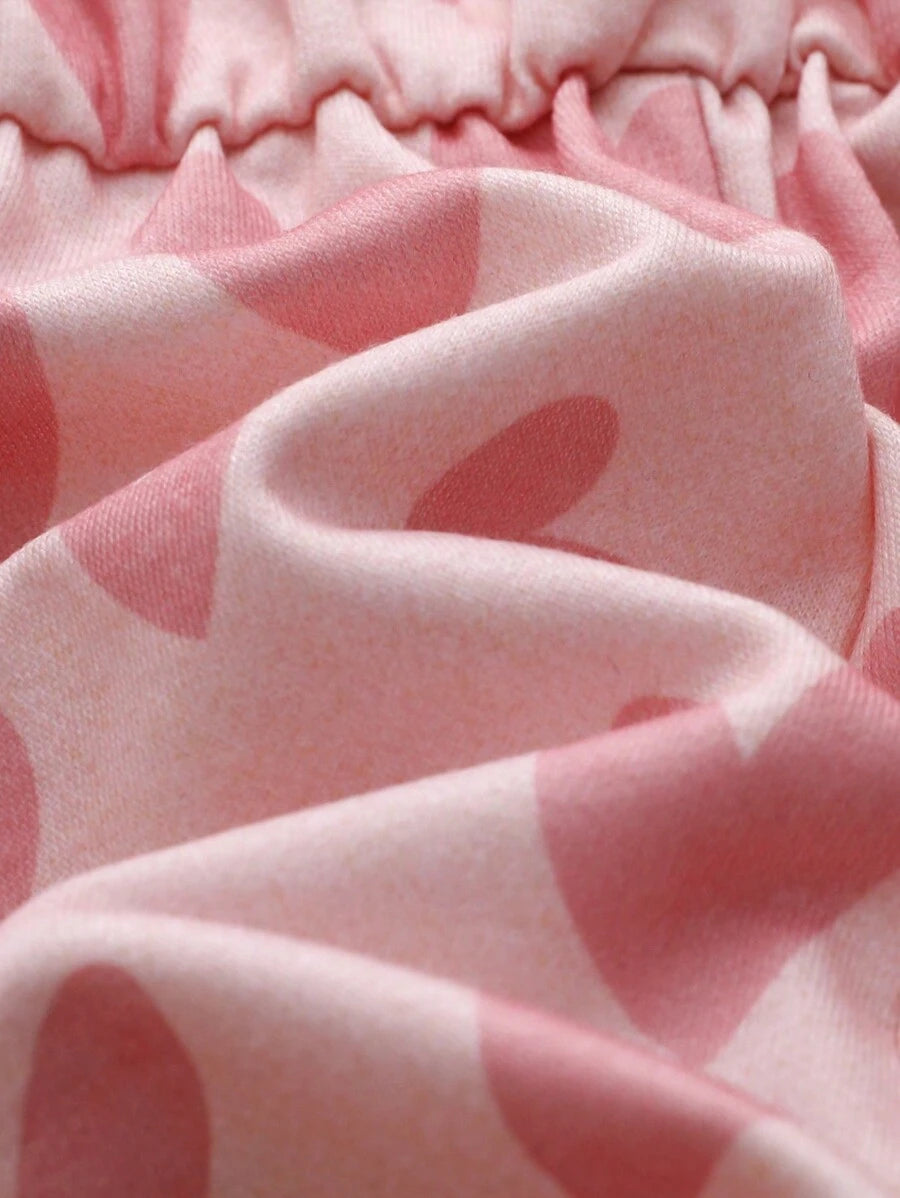  | SHEIN Newborn Baby Girls Cute Versatile Pink Heart Playsuit For Summer | Dress | Shein | OneHub