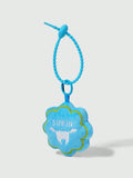  | SHEIN Plush Flower Shaped Cute Bag Charm/Keychain (Blue) | Card Holder | Shein | OneHub