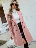  | SHEIN Priv̩ Lapel Collar Double Breasted Overcoat | Blazer | Shein | OneHub