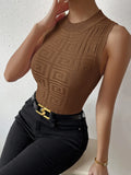  | SHEIN Privé Solid Mock Neck Knit Top | Top | Shein | OneHub