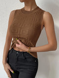  | SHEIN Privé Solid Mock Neck Knit Top | Top | Shein | OneHub