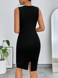  | SHEIN Privé Two Tone Bodycon Dress | Dress | Shein | OneHub