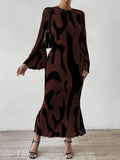  | SHEIN Priv̩ Women's Full Printed Bell Sleeve Dress | Dress | Shein | OneHub