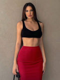  | SHEIN Privé Women's Ombre Bodycon Skirt | Skirt | Shein | OneHub