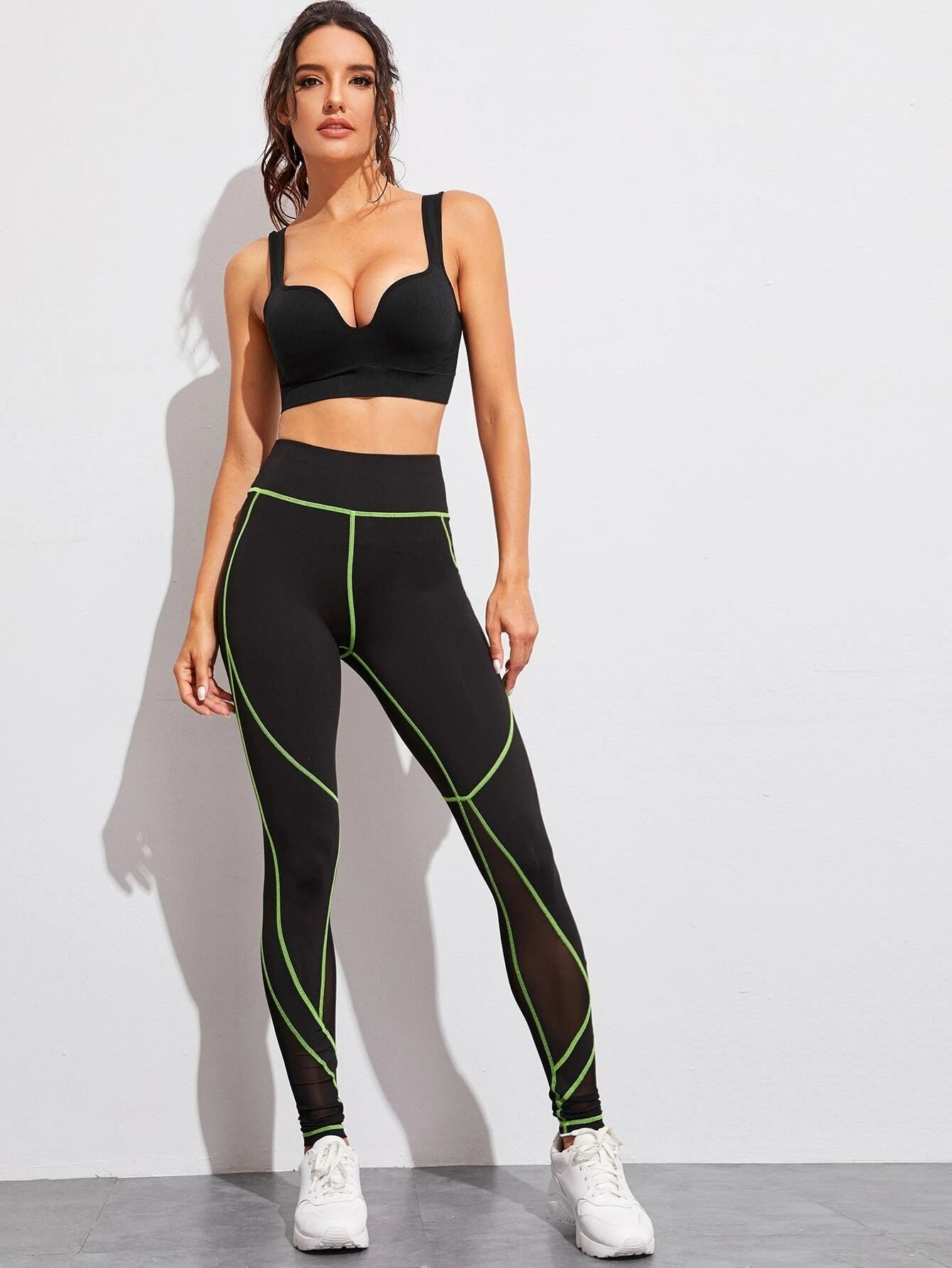  | SHEIN Sport Slayoga Light Support Straps Skinny Sports Push Up Bra | Sports Bra | Shein | OneHub