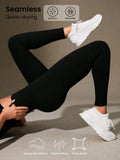  | SHEIN Sport Studio High Waisted Ribbed Seamless Slim Leggings For Women | Sports Bra | Shein | OneHub