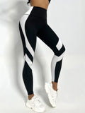  | SHEIN Sport Studio Two Tone Yoga Leggings Tummy Control Sports Tights | Sports Leggings | Shein | OneHub