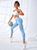  | SHEIN Sport Studio Wide Waistband Phone Pocket Sports Leggings | Sports Leggings | Shein | OneHub