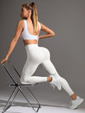  | SHEIN Sport Studio Women Simple High Elasticity Seamless Sports Leggings | Sports Bra | Shein | OneHub