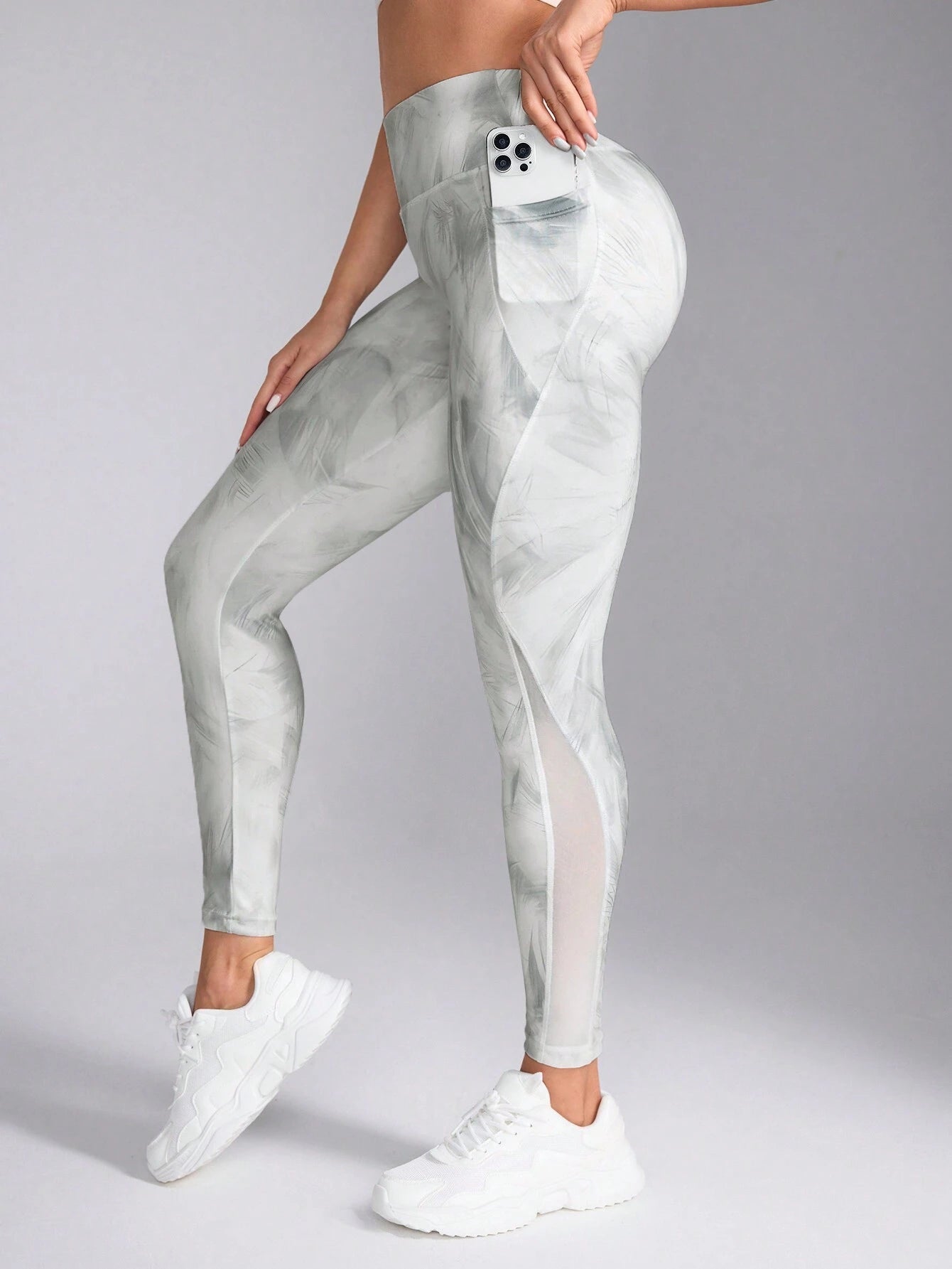  | SHEIN Sport Studio Women's Printed Simple Everyday Sports Leggings | Sports Leggings | Shein | OneHub