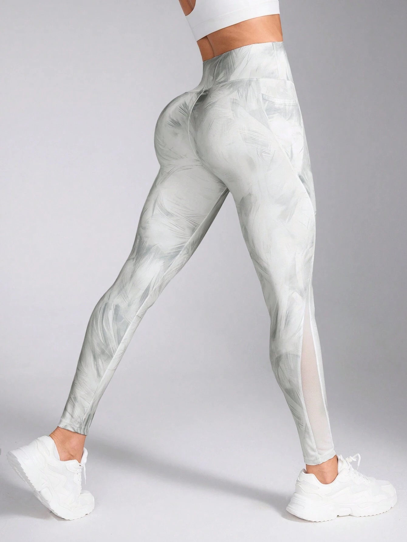  | SHEIN Sport Studio Women's Printed Simple Everyday Sports Leggings | Sports Leggings | Shein | OneHub