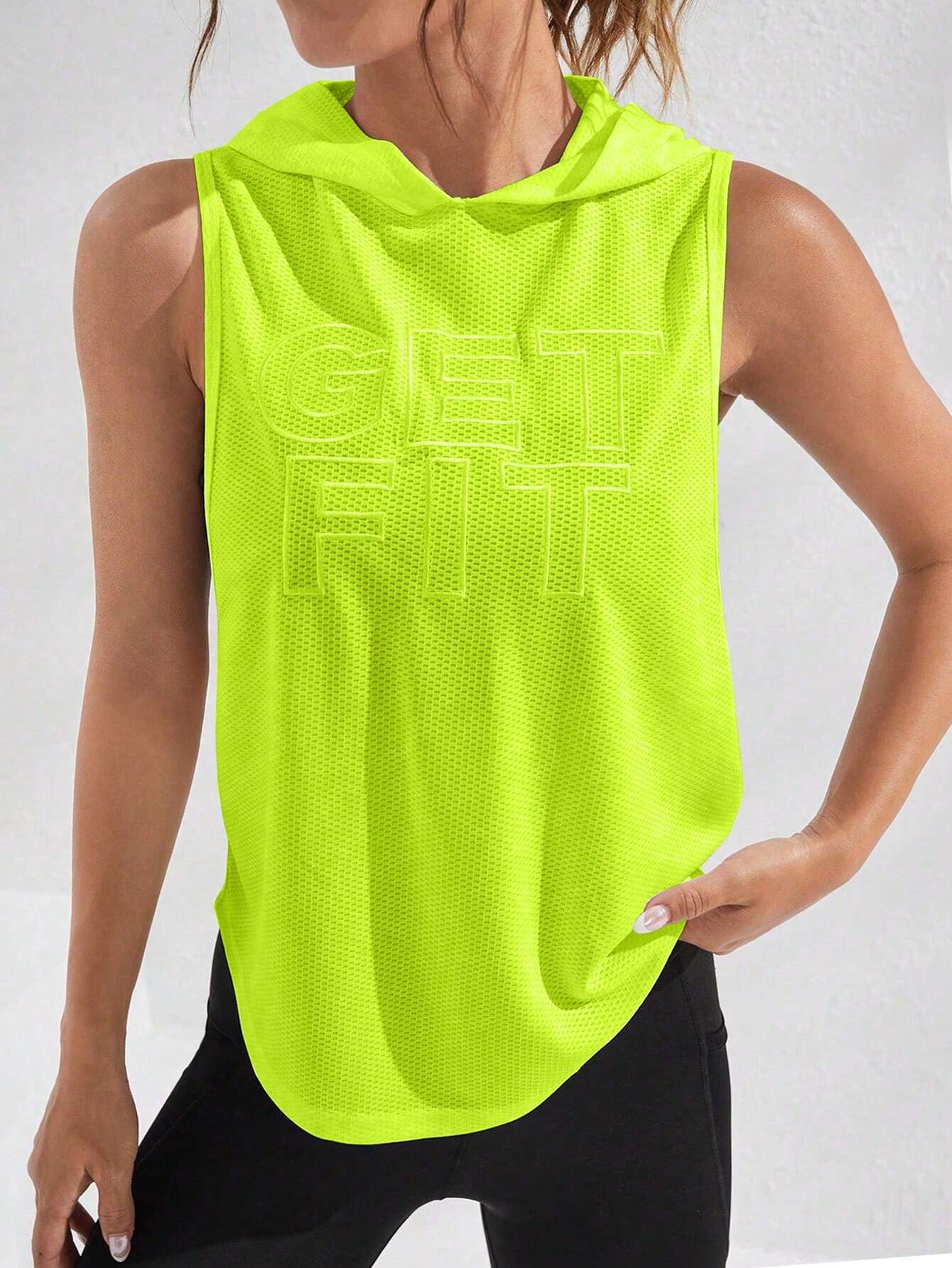  | SHEIN Street Sport Letter Graphic Hooded Sports Sweatshirt | Sports Tee | Shein | OneHub