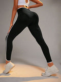  | SHEIN Yoga Trendy Contrast Binding Sports Leggings | Sports Leggings | Shein | OneHub