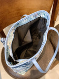 | SHEIN Scarf Decor Floral Pattern Shoulder Tote Bag | Bags | Shein | OneHub