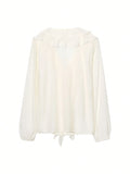  | SHEIN Seelio Summer New Arrival Women Layered Ruffle Trim Blouse | Top | Shein | OneHub