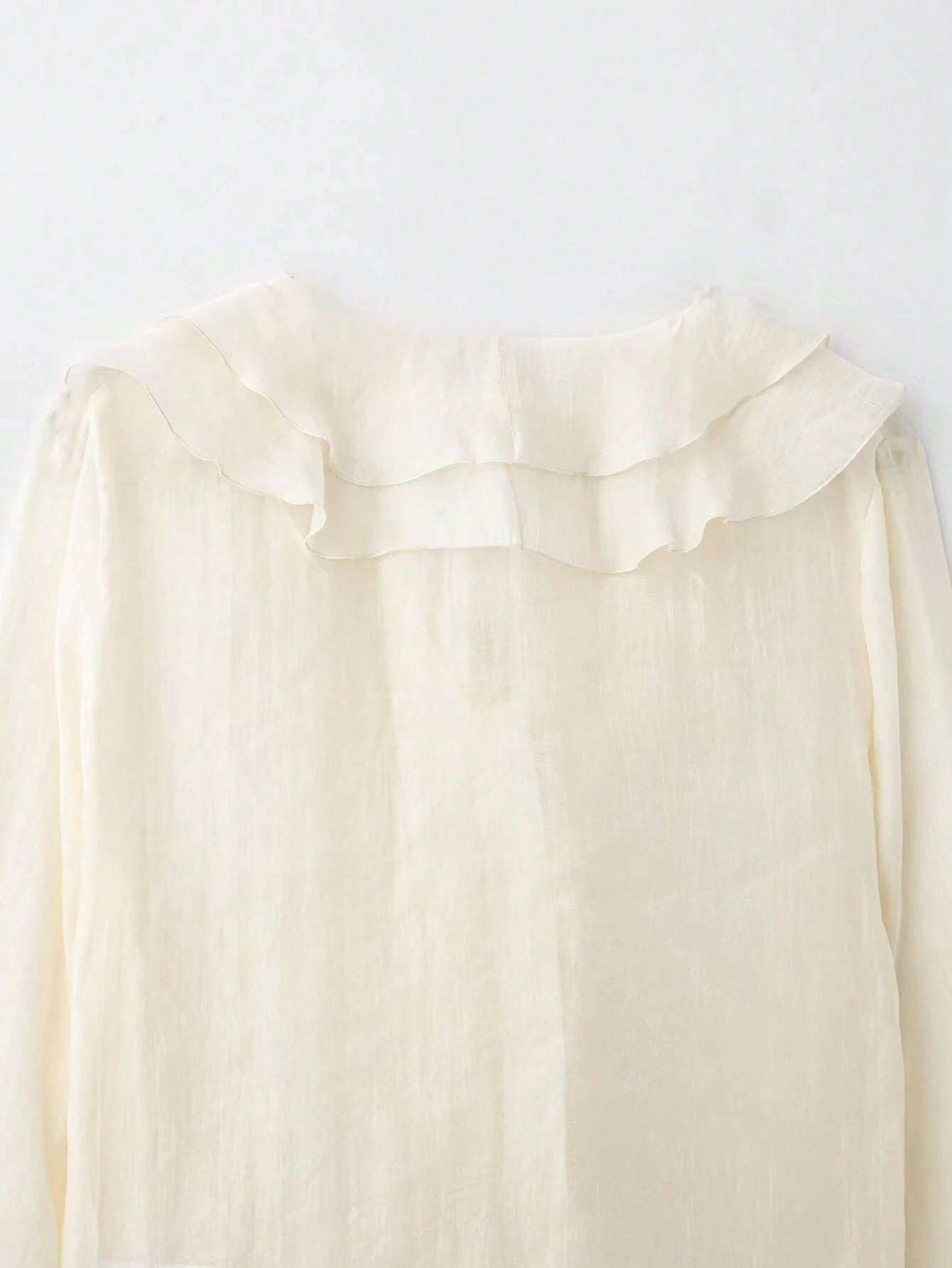  | SHEIN Seelio Summer New Arrival Women Layered Ruffle Trim Blouse | Top | Shein | OneHub