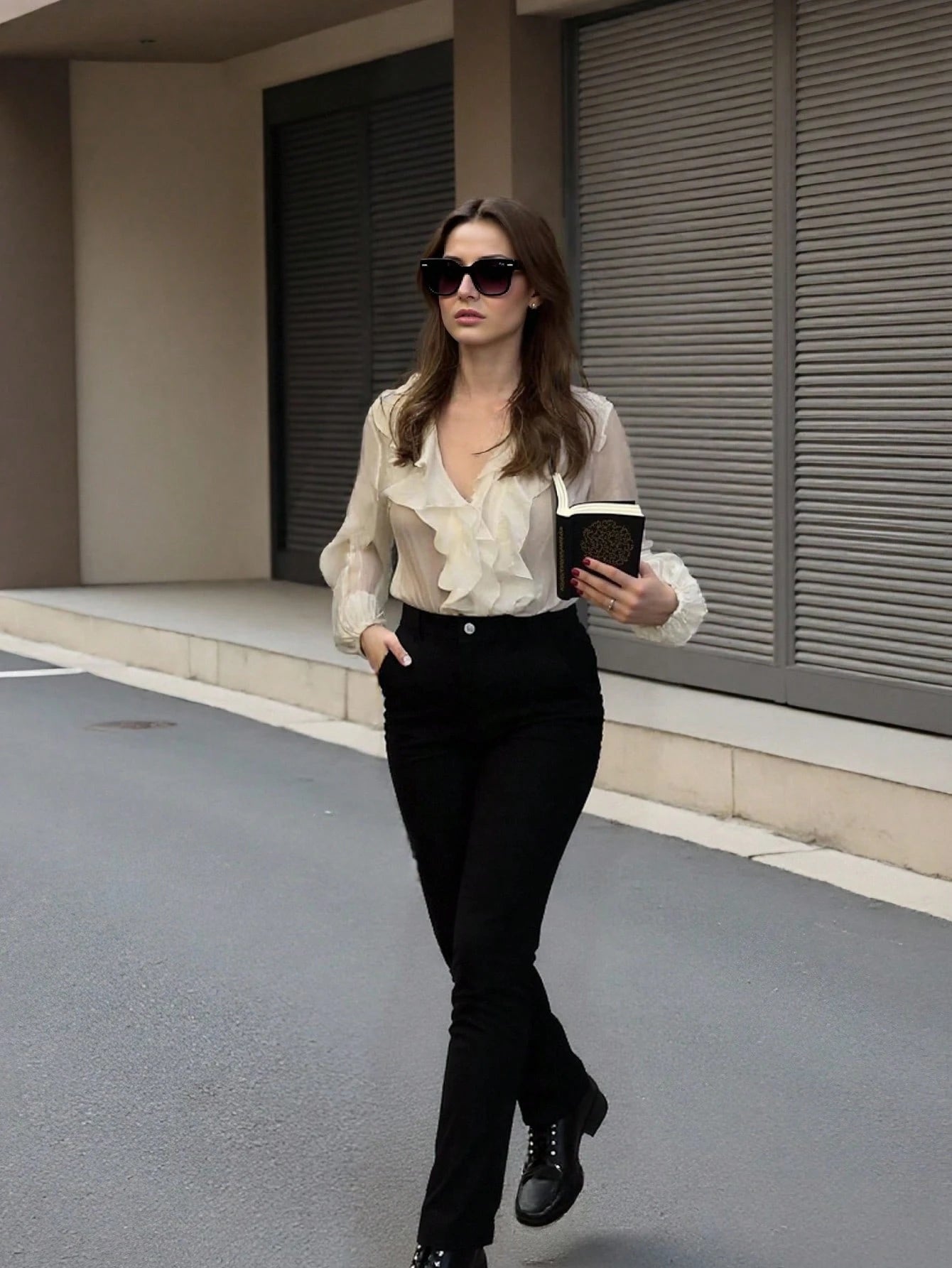  | SHEIN Seelio Summer New Arrival Women Layered Ruffle Trim Blouse | Top | Shein | OneHub