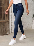 SHEIN Slant Pocket Skinny Jeans