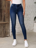 SHEIN Slant Pocket Skinny Jeans