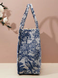  | SHEIN Spring New Embroidered Jacquard Large Capacity Handbag Shoulder Bag (Pattern Random) | Bags | Shein | OneHub