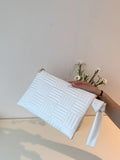 SHEIN Square Bag Minimalist Stitch Detail Square Bag