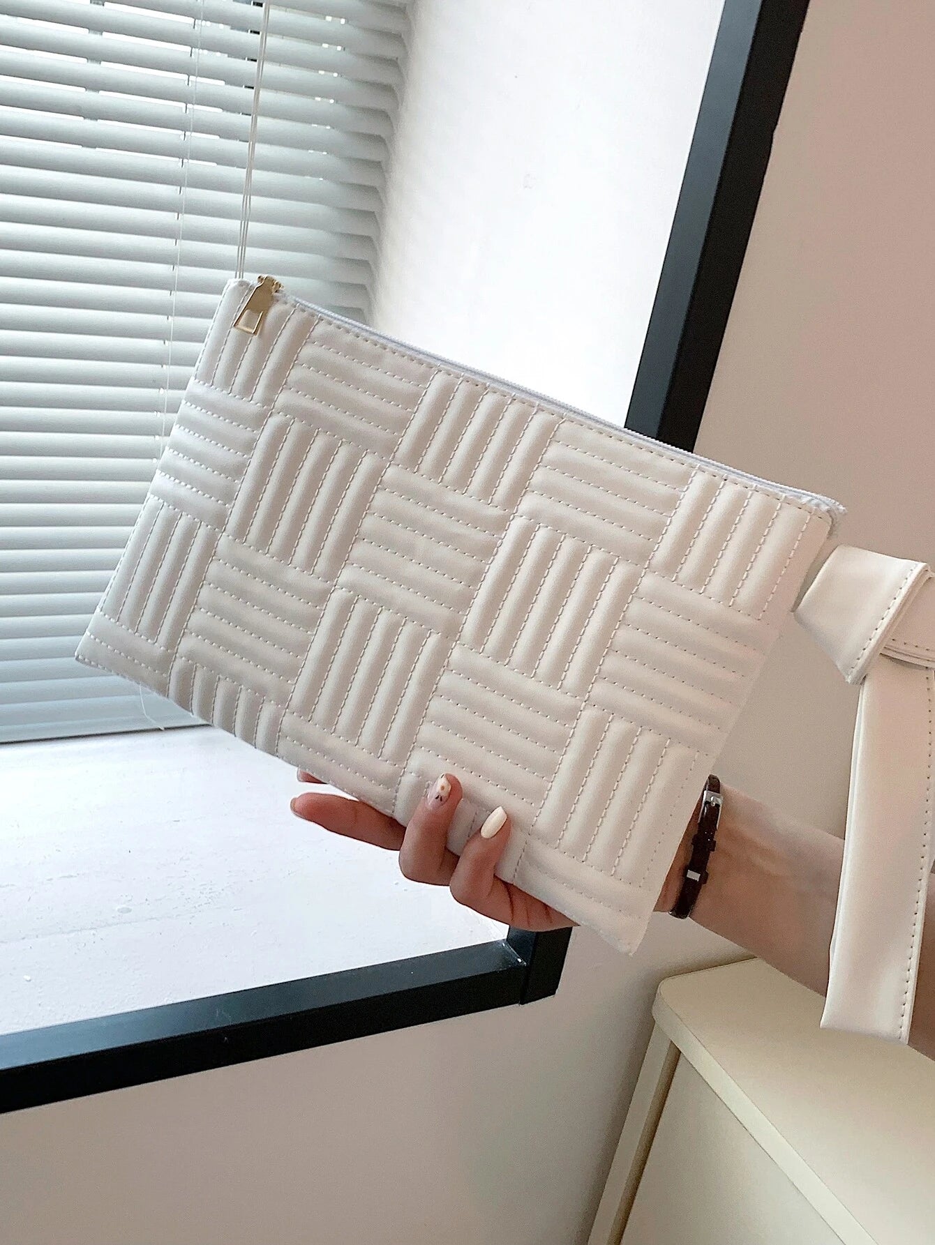  | SHEIN Square Bag Minimalist Stitch Detail Square Bag | Bags | Shein | OneHub