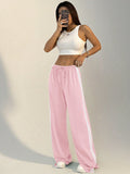  | SHEIN StreetHx 1pc Sports Style Drawstring Side Stripe Straight Sweatpants | Pants | Shein | OneHub