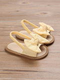  | SHEIN Summer Yellow Soft Sole Baby Sandals For Girls Aged 0-1 | Shoes | Shein | OneHub